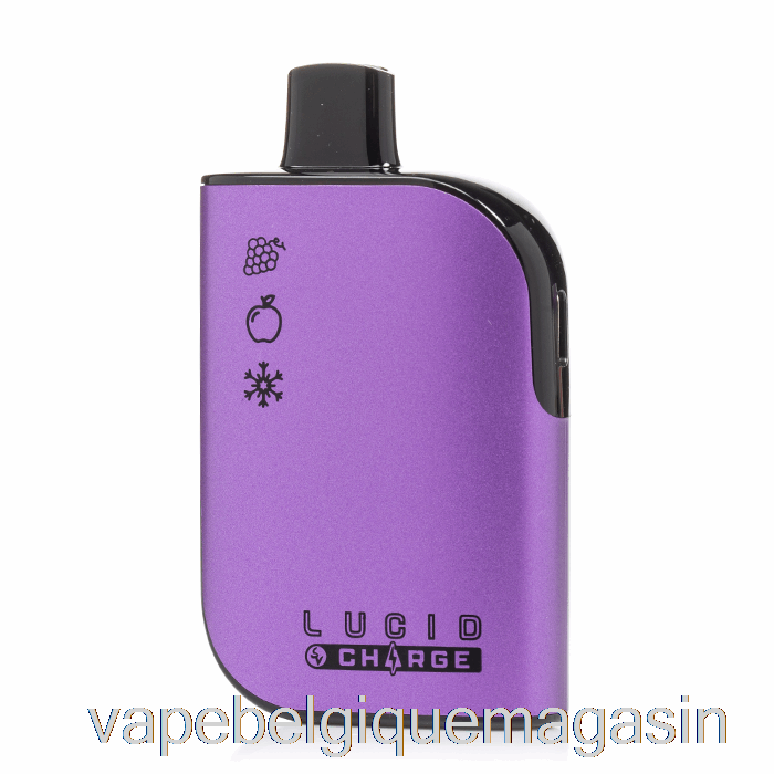Vape Shop Bruxelles Lucid Charge 7000 Grappin Jetable Glace